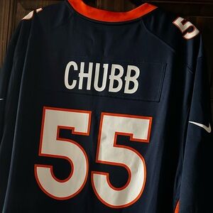 Denver Broncos Bradley Chubb Men’s Jersey, XXL, like new